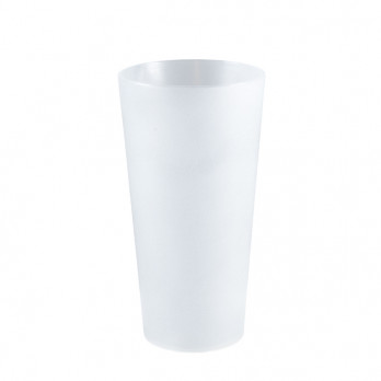 Vaso reutilizable translúcido neutro de 60 cL y 50 cL de capacidad