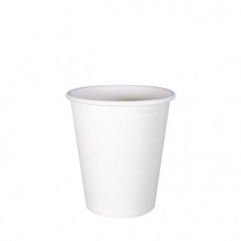 Vaso de papel blanco 8 Oz