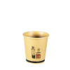 Vaso de papel kraft compostable de 18 cl