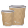 Vaso kraft de triple pared