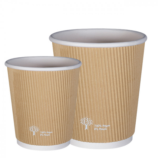 Vaso kraft de triple pared