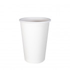 Vaso de papel blanco 12 Oz - 260 g/m².
