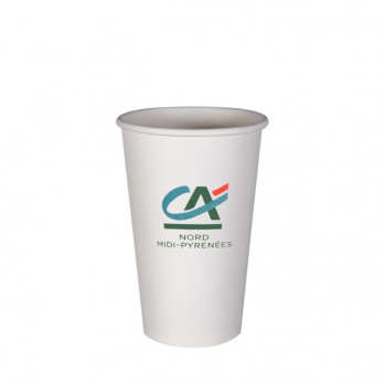Vaso de cartón personalizado de 12 oz - Impresión en hasta 5 colores