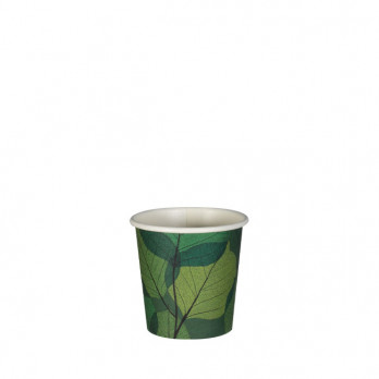 Vaso de 4 Oz 100% cartón 0% plástico personalizado - Impresión a color ilimitada