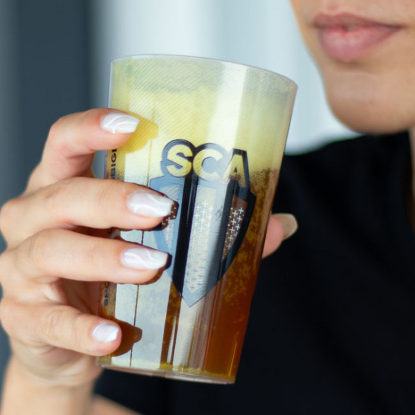 Vaso reutilizable personalizado de 33 cL