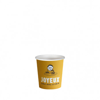 Vaso de 4 Oz 100% cartón 0% plástico personalizado - Impresión hasta en 3 colores