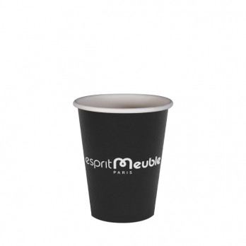Vaso 8 Oz 100% cartón 0% plástico personalizado - Impresión hasta en 3 colores