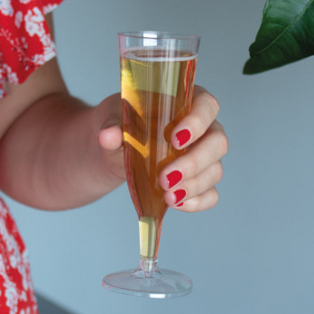 Copa de champán reutilizable 15 cL