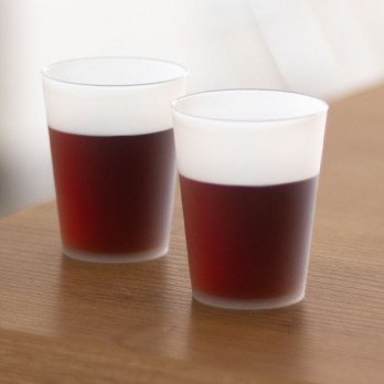 Vaso reutilizable translúcido de 12 cL