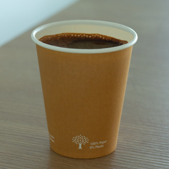 Vaso de cartón 100% kraft 0% plástico 6 Oz