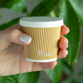 Tapa de cartón para vaso Ø 6,3 cm