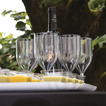 Copa de vino reutilizable de 30 cL - Gama de lujo