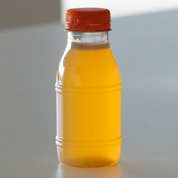 Pequeña botella de plástico reutilizable 250 ml