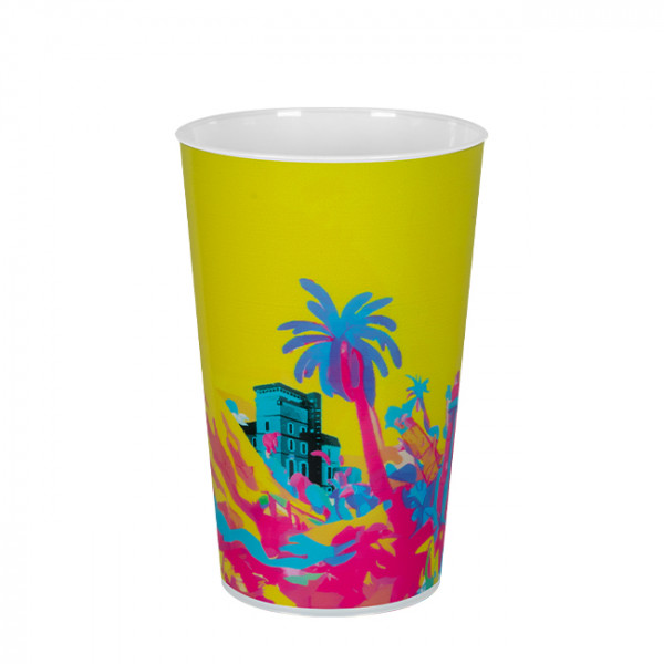 Vaso de plástico reutilizable personalizado