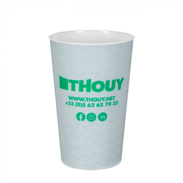 Ecocup 60 cL pinta impresa