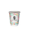 Vaso de papel personalizado de doble pared de 8 oz - Impresión a 5 colores