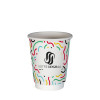 Vaso de papel de doble pared de 12 oz personalizado - Impresión a 5 colores