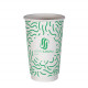 Vaso 20 Oz 100% cartón 0% plástico doble pared personalizado - Impresión hasta 3 colores