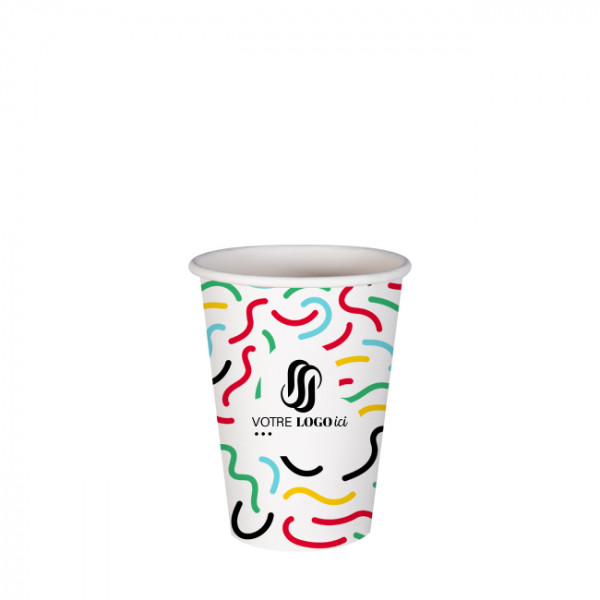 Vaso de papel personalizado de 7 Oz - Impresión en hasta 5 colores