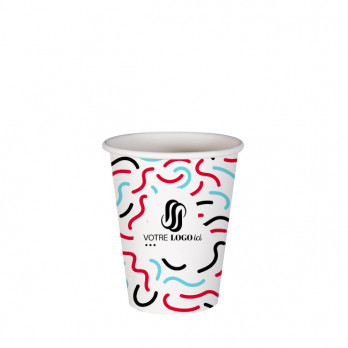 Vaso de papel personalizado de 8 oz - Impresión en hasta 5 colores