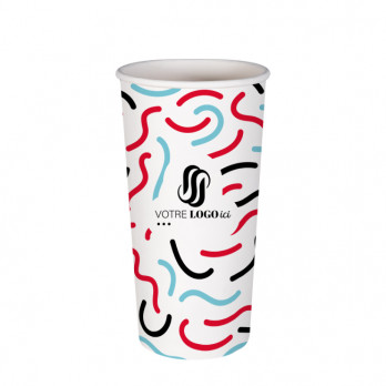 Vaso de cartón personalizado de 22 Oz - Impresión en hasta 5 colores