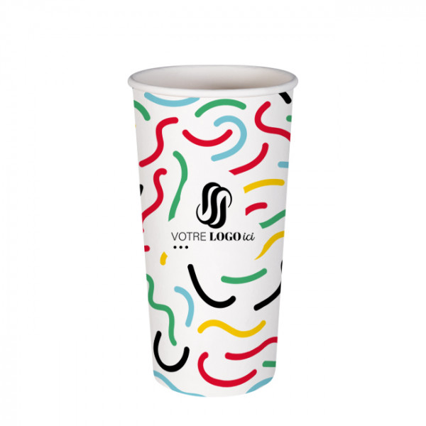 Vaso de papel personalizado de 22 Oz - Impresión en hasta 5 colores