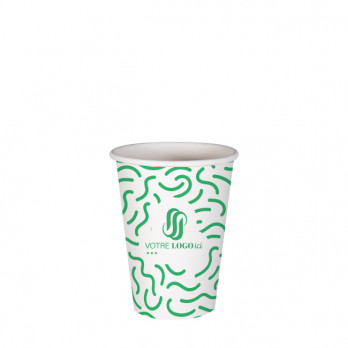 Vaso 7 Oz 100% cartón 0% plástico personalizado - Impresión hasta 3 colores