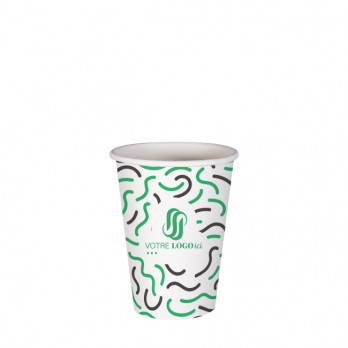 Vaso 7 Oz 100% cartón 0% plástico personalizado - Impresión hasta 3 colores