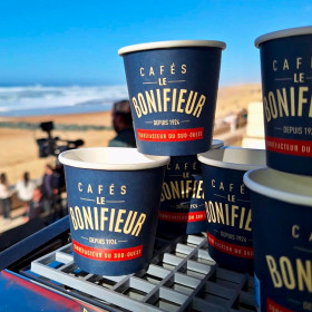 Taza de café personalizada para tostadores y cafeterías