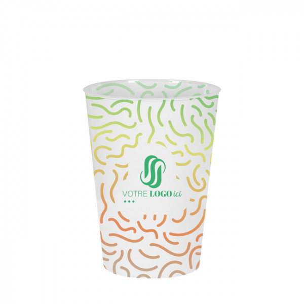 Vaso reutilizable personalizado de 50 cL - Impresión digital sin límite de colores