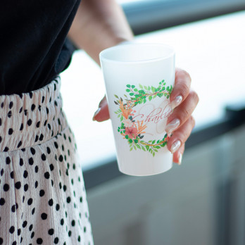 Vasos reutilizables personalizados