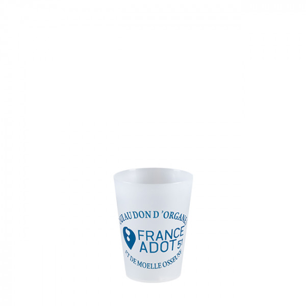 Vaso reutilizable personalizado de 12 cL - Impresión digital sin límite de colores