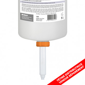 Jabón de manos con microesferas en cartucho de 5 L