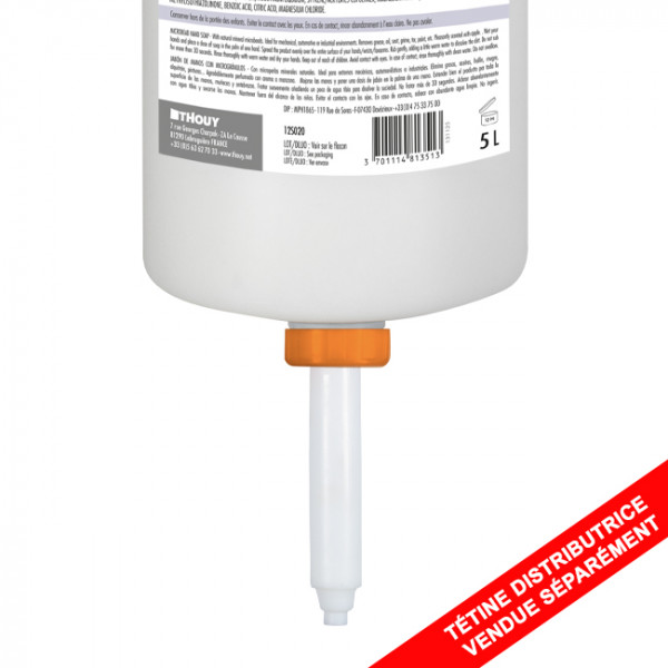 Jabón de manos con microperlas 5 L tetina