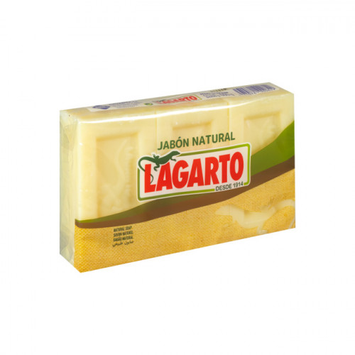 Jabón blanco en pastillas de 200 g