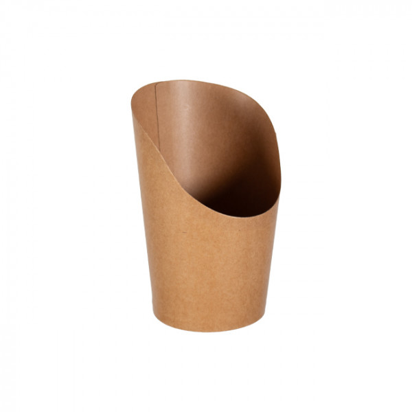 Recipiente para wraps de cartón kraft