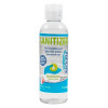 Gel hidroalcohólico de 100 ml para la desinfección de manos sin aclarado, frasco compacto con tapón de válvula y una solución con más del 70 % de alcohol