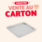 Bandeja de cartón plateada para catering, 19 x 28 cm - Caja de 200 unidades