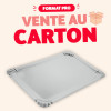 Bandeja de cartón plateada para catering, 28 x 42 cm - Por cada 2 paquetes comprados, 1 paquete GRATIS