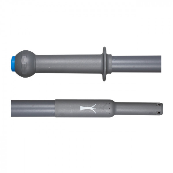 Asa para depósito de aluminio de 600 ml con orificios - 140 cm