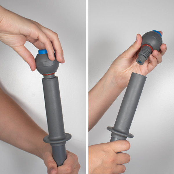 Zapa pro 600 mL tanque escoba mango