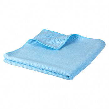 Toallita de microfibra azul con lazo - Gama Extra