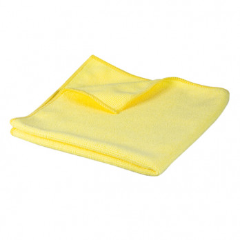 Toallita bucle microfibra amarilla - Gama Extra