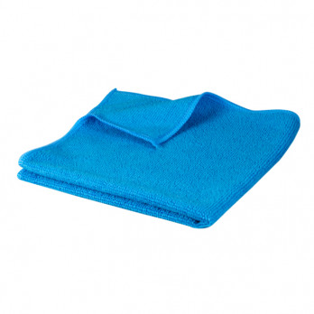 Toallita de microfibra azul