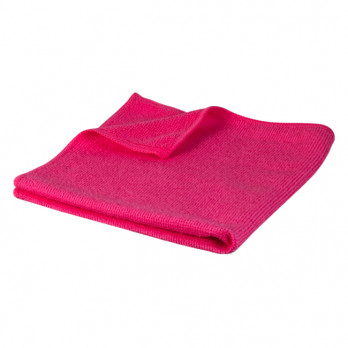Toalla de microfibra fucsia/roja