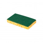 Esponja vegetal sobre pad abrasivo verde - Formato pequeño