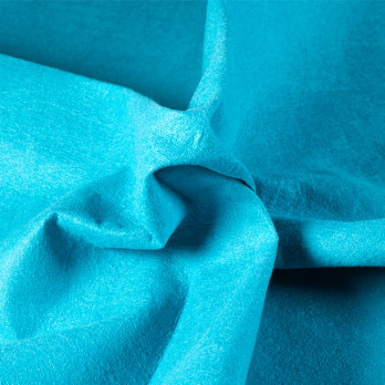 Paño de microfibra no tejido liso azul