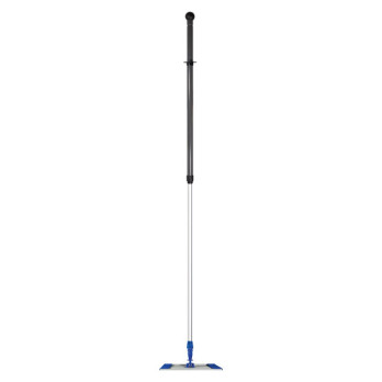 Mango telescópico de aluminio perforado con bola giratoria - 2 x 80 cm