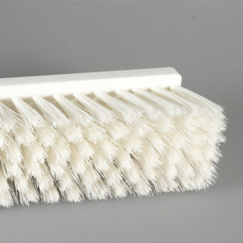 Cabeza de escoba recta, contacto con alimentos, blanca - 30 cm