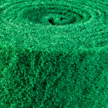 Rodillo abrasivo amortiguador verde - 3 m